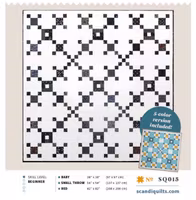Scandi Quilts- Koneskautet- teppe