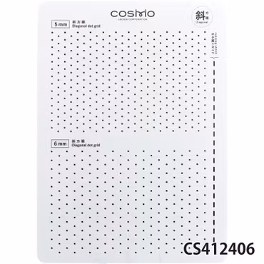 Cosmo-Sashiko Templates-5 mm og 6 mm diagonal