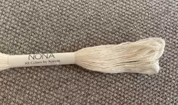 Nona-japansk håndfarget tråd - ecru
