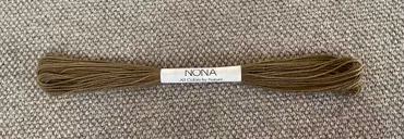 Nona-japansk håndfarget tråd - Onion militær grønn