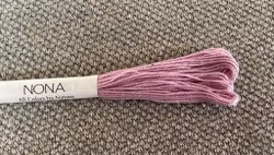 Nona-japansk håndfarget tråd - Cochineal  lilla