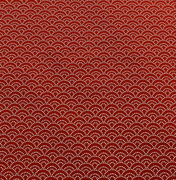 Sevenberry- Dotted Waves - rød