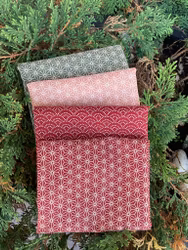 Stoffpakke «Sashiko»- 30 cm x 4 stk