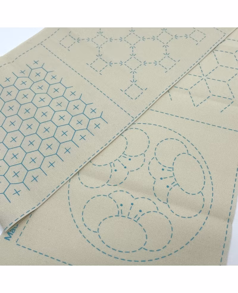 Sashiko - Seven treasure panel