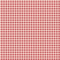Tilda Gingham Red – Winter – Woven Fabrics