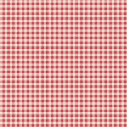 Tilda Gingham Red – Winter – Woven Fabrics