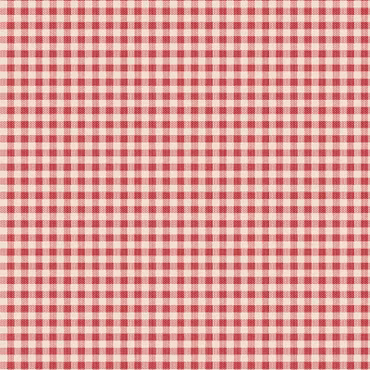 Tilda Gingham Red – Winter – Woven Fabrics