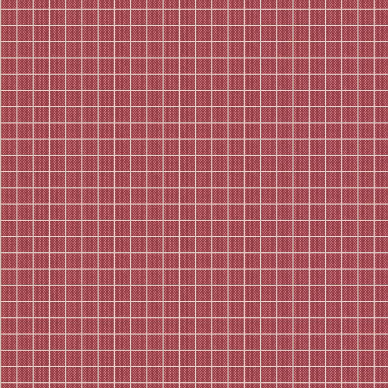 Tilda  Plaid Burgundy – Winter – Woven Fabrics