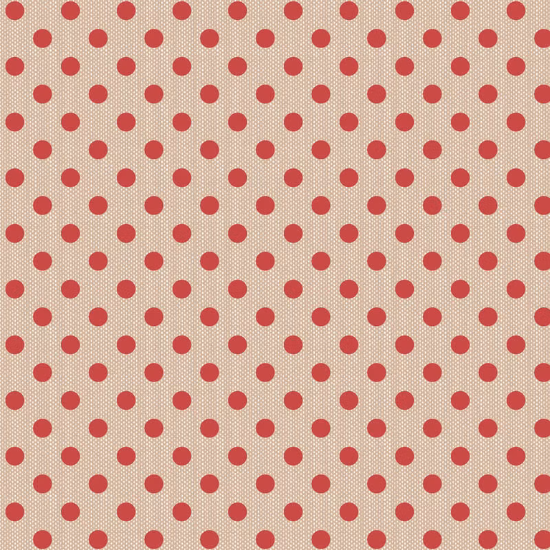 Tilda  Polkadot Red – Winter – Woven Fabrics