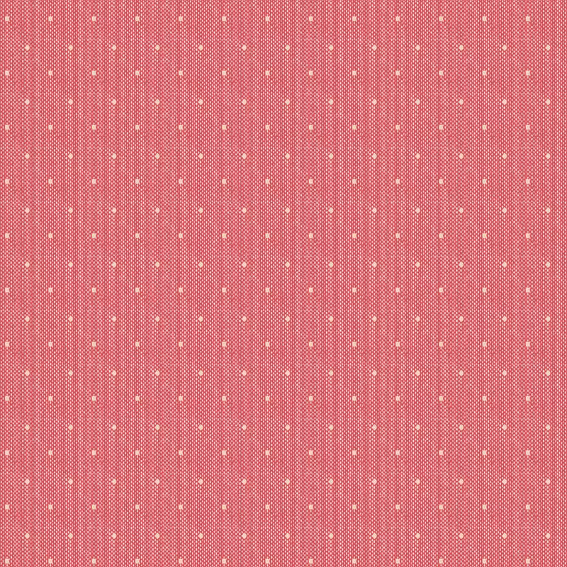 Tilda  Tinydot Red – Winter – Woven Fabrics
