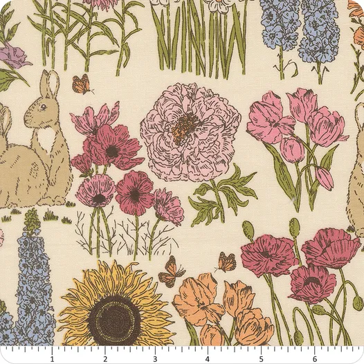 My Secret Garden Cloud Garden Bunnies-krem