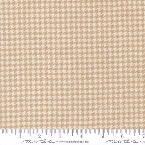 Flannel Gather Basics Brick -krem