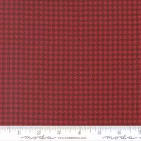 Flannel Gather Basics Brick -rød