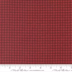 Flannel Gather Basics Brick -rød