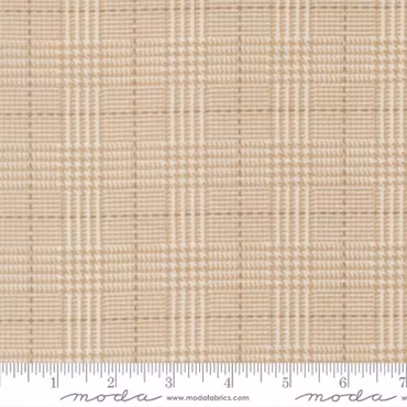 Flannel Gather Basics Brick -krem rutet