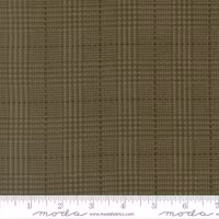 Flannel Gather Basics Brick -grønn rutet