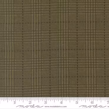 Flannel Gather Basics Brick -grønn rutet