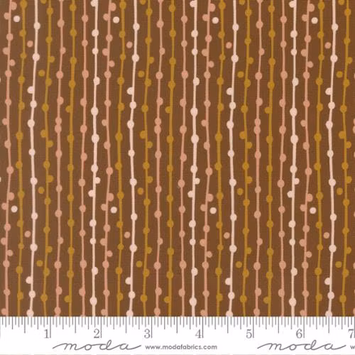 Feather and Forest Bloom Walnut brun