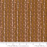 Feather and Forest Bloom Walnut brun