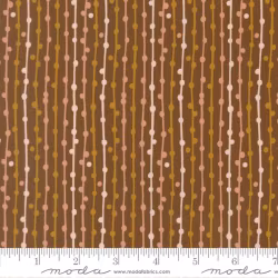 Feather and Forest Bloom Walnut brun