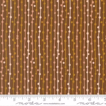 Feather and Forest Bloom Walnut brun