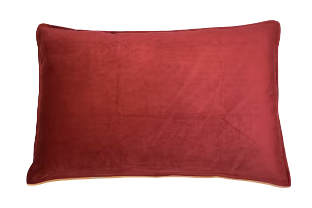 Kuddfodral Sammet Röd - 40 x 60 cm