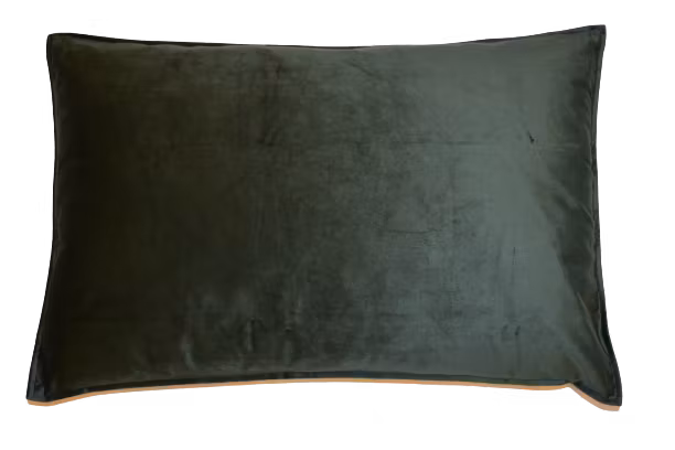 Kuddfodral Sammet MörkGrön - 40 x 60 cm