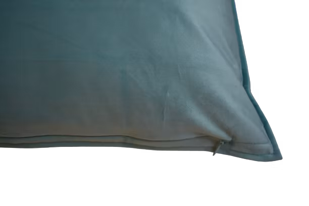 Kuddfodral Sammet Turkos - 40 x 60 cm