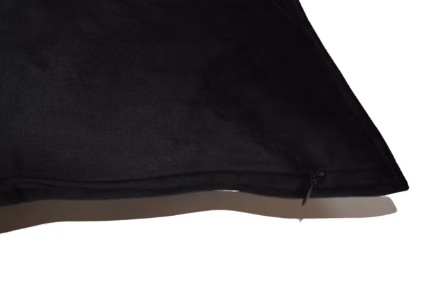 Kuddfodral Sammet Svart - 40 x 60 cm