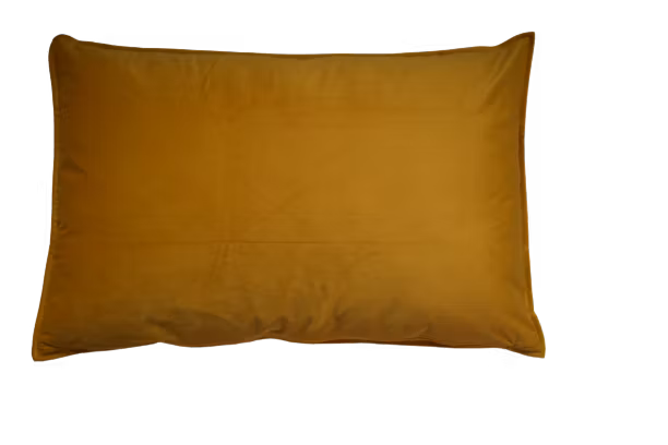 Kuddfodral Sammet Guldgul- 40 x 60 cm