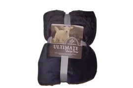 Filtar  Sherpa Flanell Fleece Grå - 150 x 200 cm