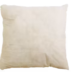 Enfärgad Polyester Kuddfodral 50x50cm - Tvättbar