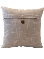 Kuddfodral med En knapp vintage Grå - 45 x 45 cm