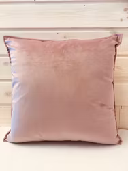 Kuddfodral Sammet Rosa -  45 x 45 cm