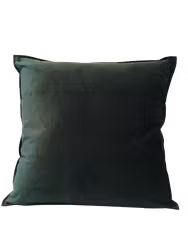 Kuddfodral Sammet Mörk Grön - 45 x 45 cm
