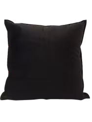 Kuddfodral Sammet Svart -  45 x 45 cm