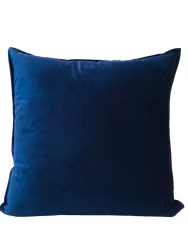 Kuddfodral Sammet Mörkblå -  45 x 45 cm