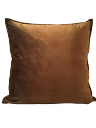 Kuddfodral Sammet ChokladBrun -  45 x 45 cm