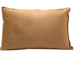 Kuddfodral Sammet Brun biege -  40 x 60 cm