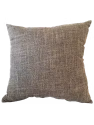 En färgat Kuddfodral , vävd kvalitet, Grå - 45 x 45 cm