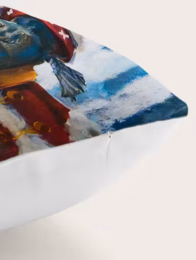 Jultryck kuddfodral - 45x45 cm