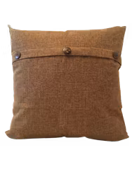Kuddfodral med Tre knappar vintage Ljusbrun -  50 x 50 cm