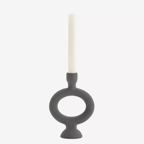 Stoneware Candle Holder