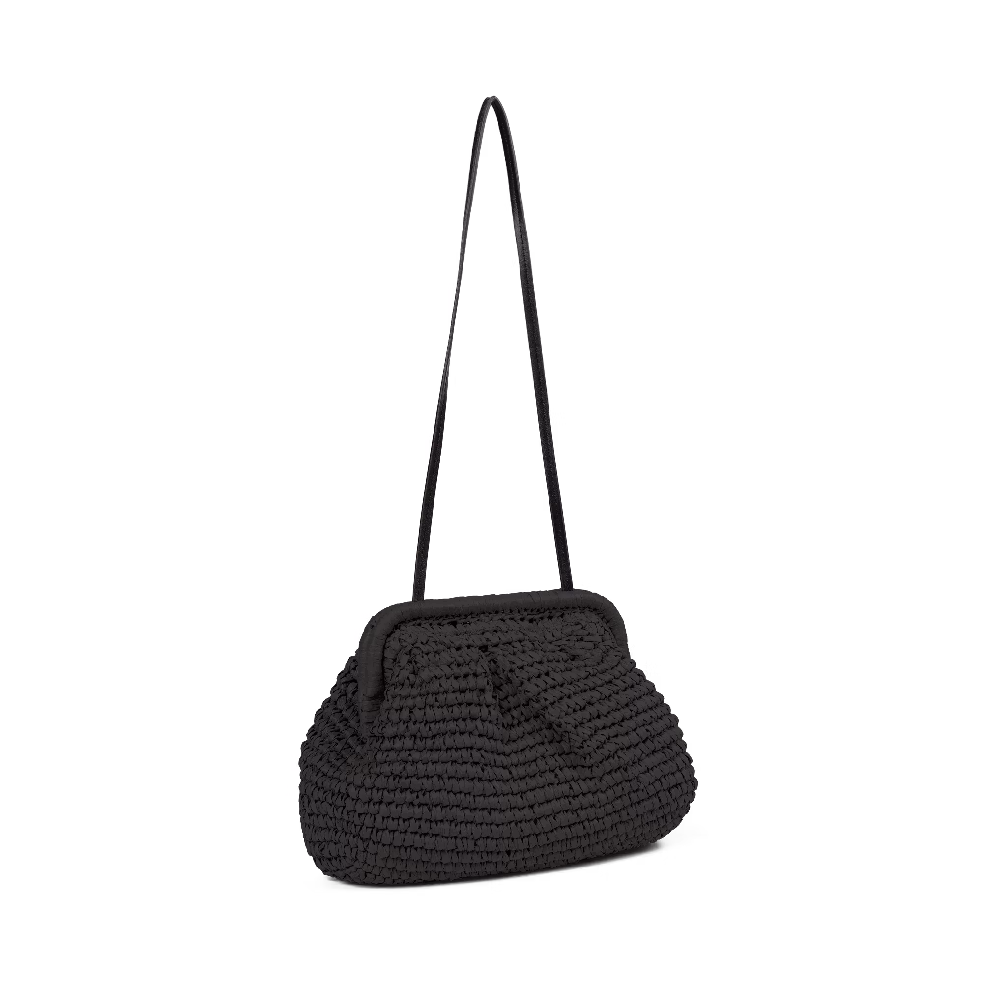 DAY CITY STRAW CLUTCH