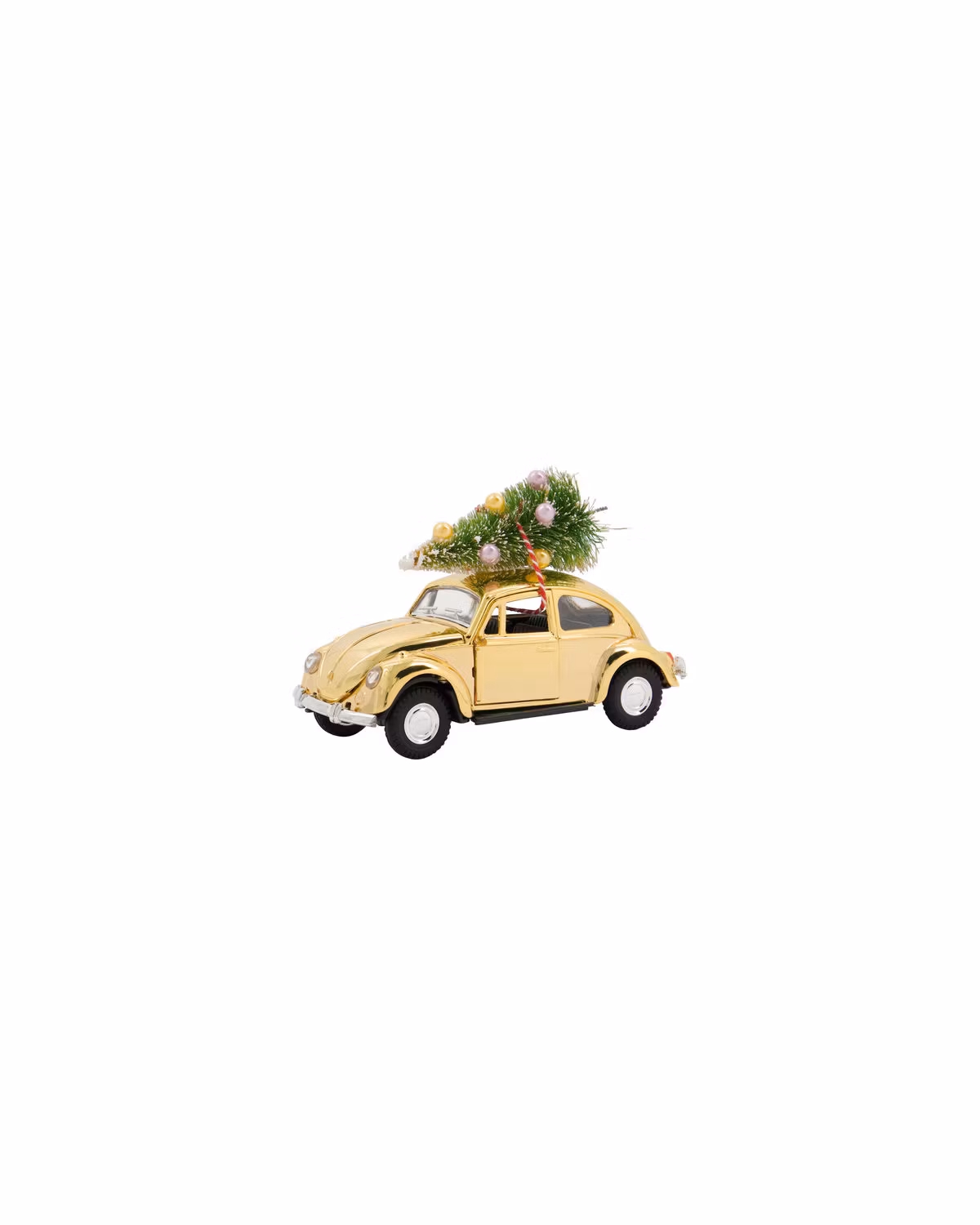 Dekoration, HDXmas car, Gyllen