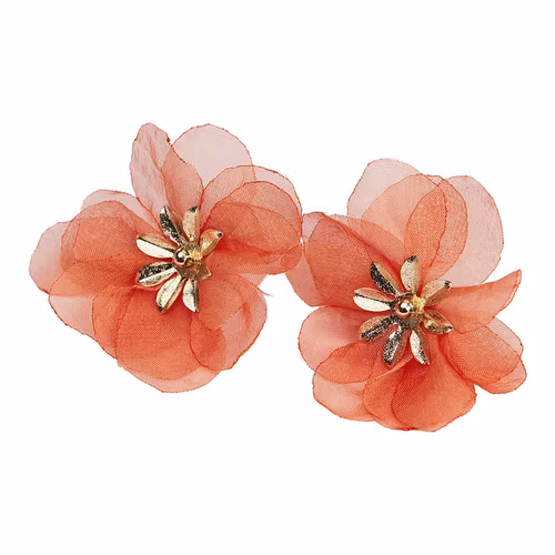 ÖRHÄNGE BLOMMA ORANGE