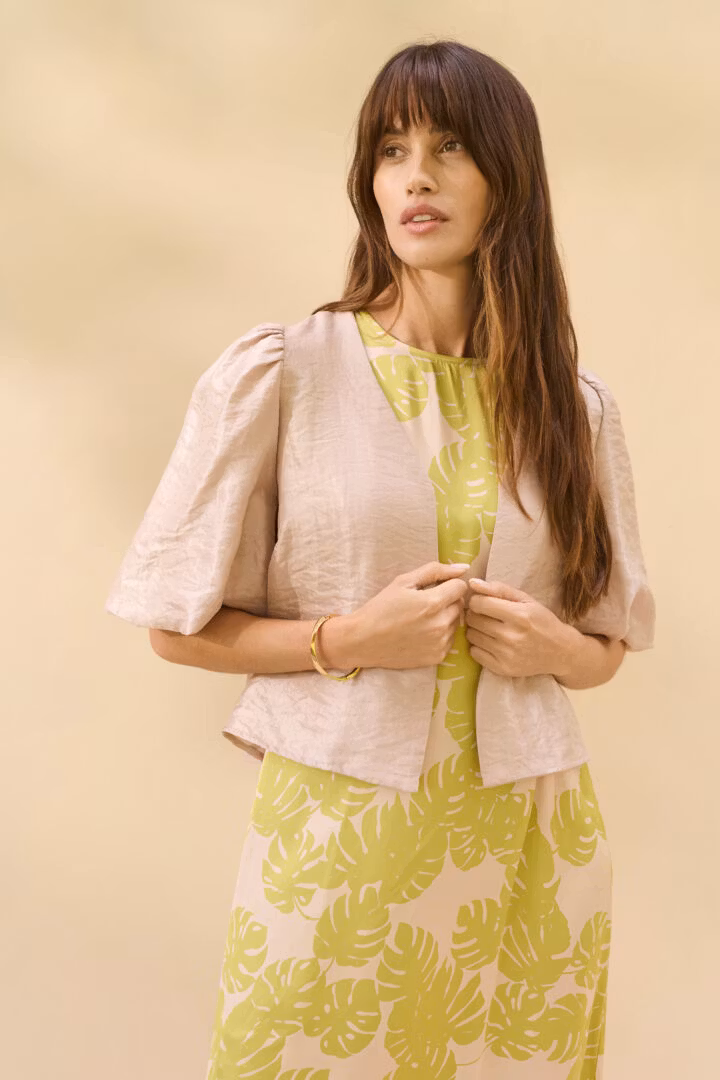 CUADRIELLE JACKET SMOKE GRAY