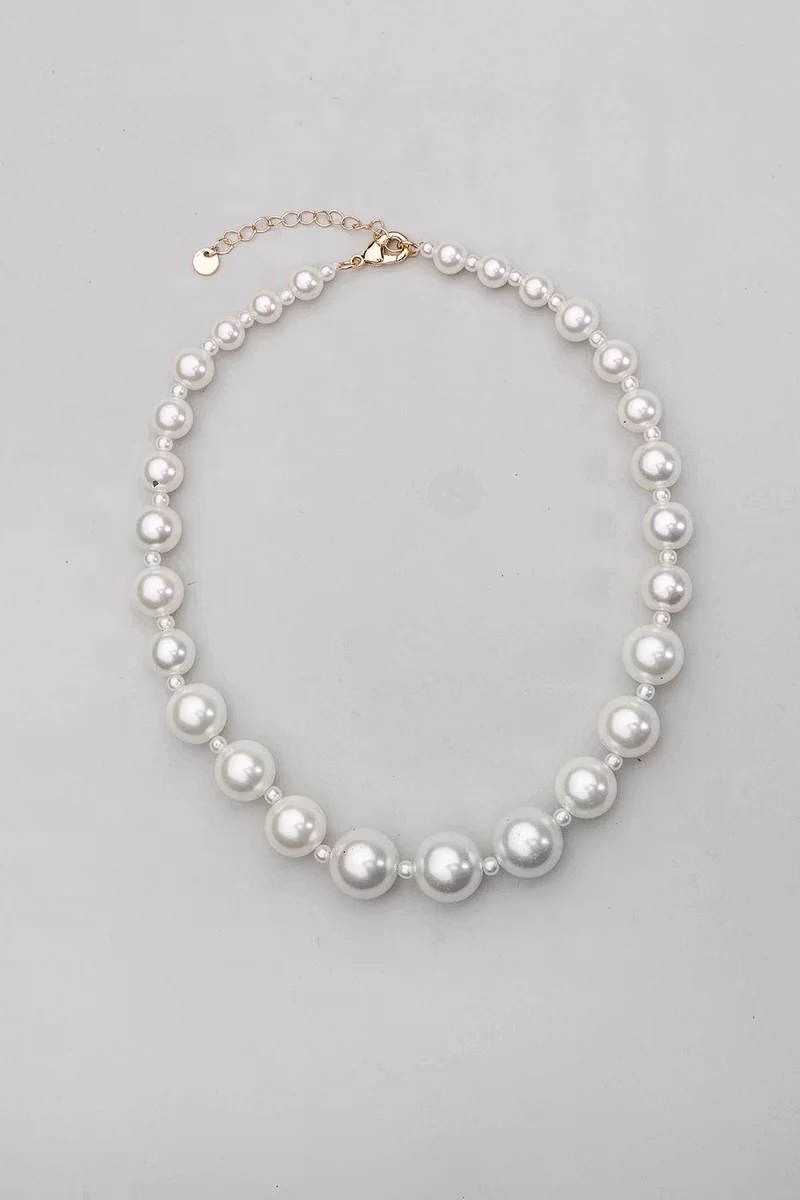 BEAD PEARL NECKLACE
