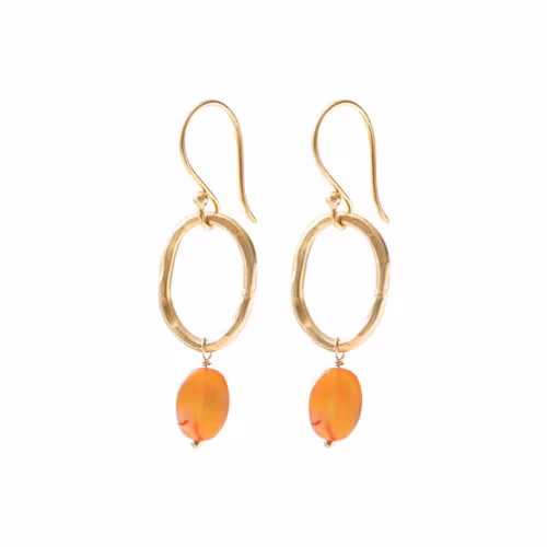 GRACEFUL EARRINGS KARNEOL