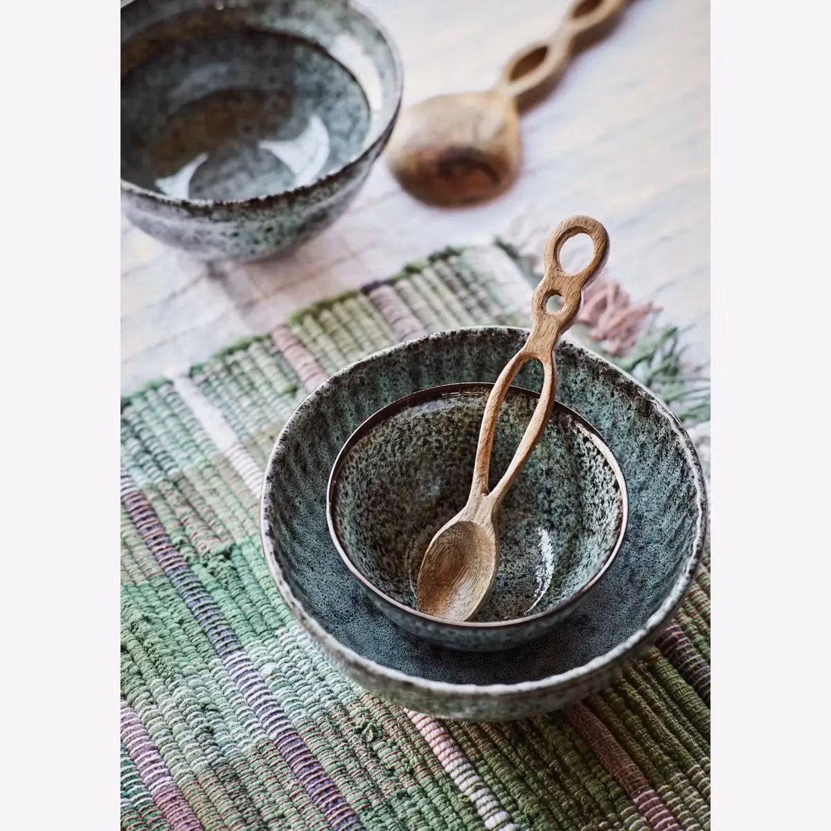 SMALL STONEWARE BOWL